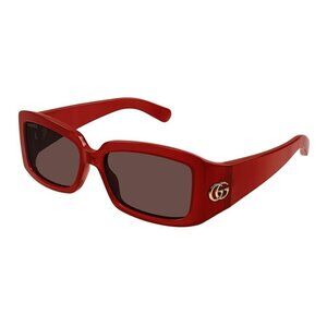 NWT Gucci GG1403SK-003 Burgundy Square 54mm Sunglasses